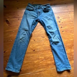 Mavi Marcus Slim Straight Leg Jeans. 31 x 30. Foggy Feather Blue Wash